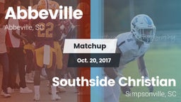 Matchup: Abbeville vs. Southside Christian  2017
