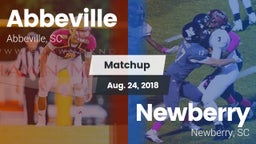 Matchup: Abbeville vs. Newberry  2018