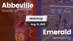Matchup: Abbeville vs. Emerald  2018