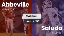 Matchup: Abbeville vs. Saluda  2018