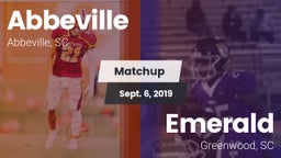 Matchup: Abbeville vs. Emerald  2019