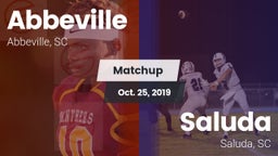 Matchup: Abbeville vs. Saluda  2019
