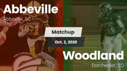 Matchup: Abbeville vs. Woodland  2020