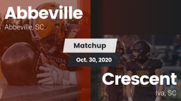 Matchup: Abbeville vs. Crescent  2020