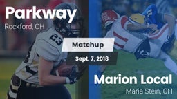 Matchup: Parkway vs. Marion Local  2018