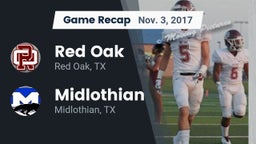 Recap: Red Oak  vs. Midlothian  2017