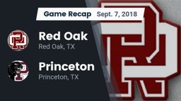 Recap: Red Oak  vs. Princeton  2018