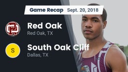 Recap: Red Oak  vs. South Oak Cliff  2018