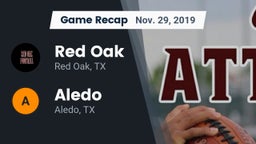 Recap: Red Oak  vs. Aledo  2019