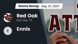 Recap: Red Oak  vs. Ennis 2021