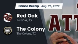 Recap: Red Oak  vs. The Colony  2022