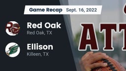 Recap: Red Oak  vs. Ellison  2022