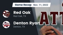 Recap: Red Oak  vs. Denton Ryan  2022