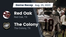 Recap: Red Oak  vs. The Colony  2023