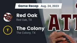 Recap: Red Oak  vs. The Colony  2023