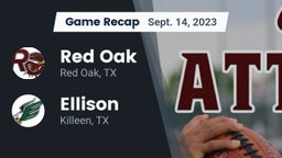 Recap: Red Oak  vs. Ellison  2023