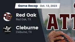 Recap: Red Oak  vs. Cleburne  2023