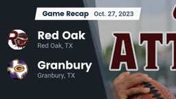 Recap: Red Oak  vs. Granbury  2023