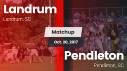 Matchup: Landrum  vs. Pendleton  2017
