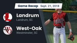 Recap: Landrum  vs. West-Oak  2018