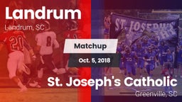 Matchup: Landrum  vs. St. Joseph's Catholic  2018