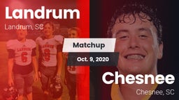 Matchup: Landrum  vs. Chesnee  2020