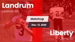 Matchup: Landrum  vs. Liberty  2020