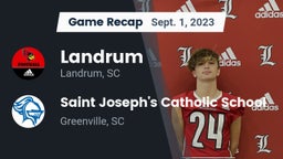 Recap: Landrum  vs. Saint Joseph's Catholic School 2023