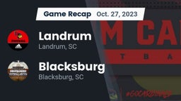 Recap: Landrum  vs. Blacksburg  2023