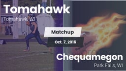 Matchup: Tomahawk vs. Chequamegon  2016