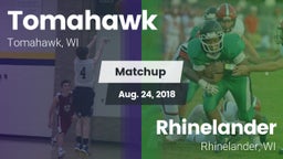 Matchup: Tomahawk vs. Rhinelander  2018