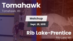 Matchup: Tomahawk vs. Rib Lake-Prentice  2018