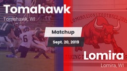 Matchup: Tomahawk vs. Lomira  2019