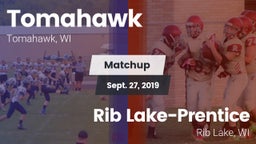 Matchup: Tomahawk vs. Rib Lake-Prentice  2019