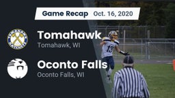Recap: Tomahawk  vs. Oconto Falls  2020