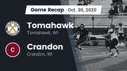 Recap: Tomahawk  vs. Crandon  2020
