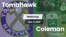 Matchup: Tomahawk vs. Coleman  2020