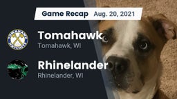 Recap: Tomahawk  vs. Rhinelander  2021