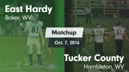 Matchup: East Hardy vs. Tucker County  2016