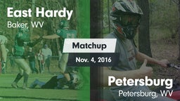 Matchup: East Hardy vs. Petersburg  2016