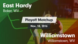 Matchup: East Hardy vs. Williamstown  2016