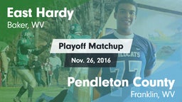 Matchup: East Hardy vs. Pendleton County  2016