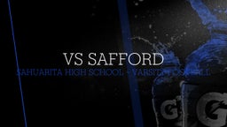 Sahuarita football highlights VS Safford