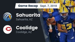Recap: Sahuarita  vs. Coolidge  2018