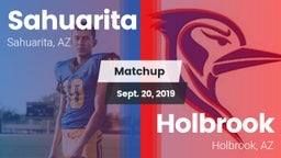 Matchup: Sahuarita vs. Holbrook  2019