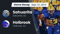 Recap: Sahuarita  vs. Holbrook  2019