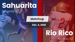 Matchup: Sahuarita vs. Rio Rico  2020