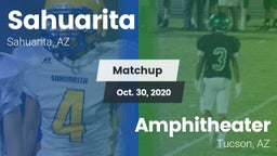 Matchup: Sahuarita vs. Amphitheater  2020