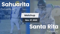 Matchup: Sahuarita vs. Santa Rita 2020