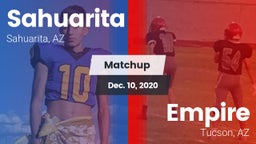 Matchup: Sahuarita vs. Empire  2020